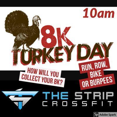 Come get a workout before the big Feast! $5 donation will go for toys in the KLUC toy drive!