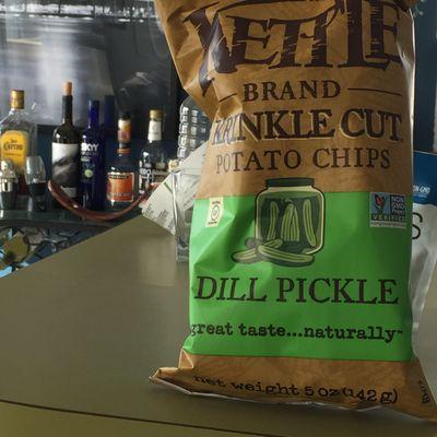 Pickle Chips saved the day.