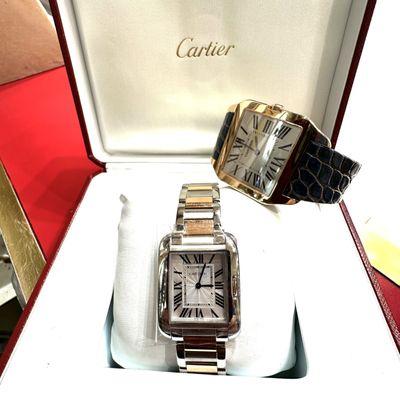 Previously enjoyed Cartier watches