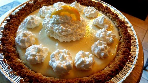 Meyer Lemon Cream Pie