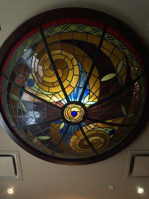 Stained glass light