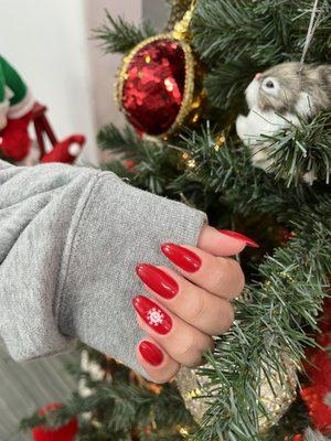 Christmas mani