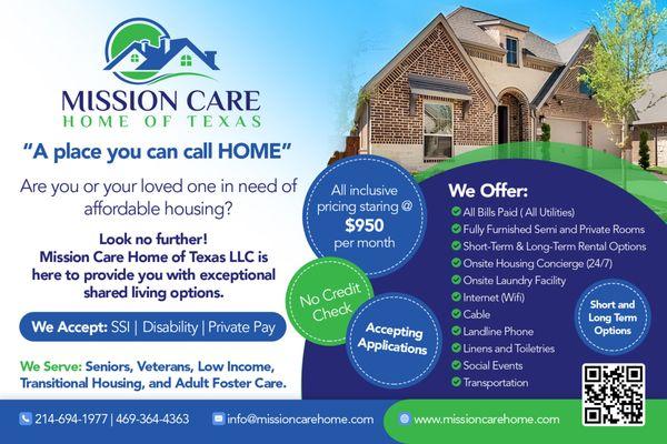 Mission Care Home of Texas LLC