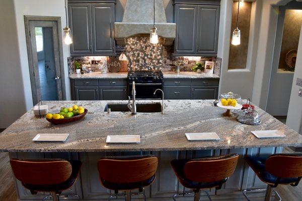 Beautiful Granite Countertops Fabricated and Installed by ACE Granite.