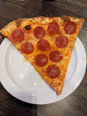 NY slice with pepperoni