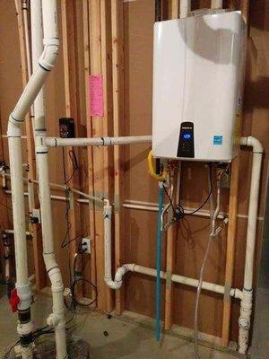 Tankless Water Heater Installs or Repairs (One Year Service and Parts Warranty)