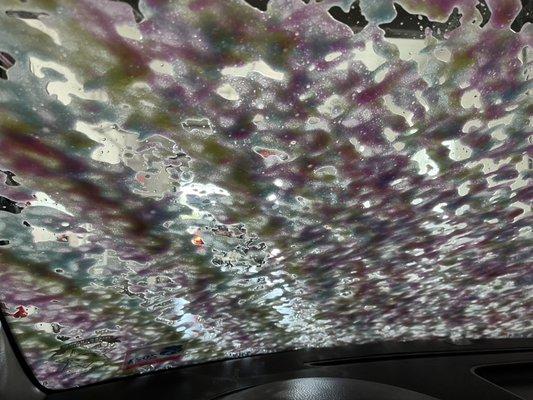 Gotta love the rainbow soap in the Kwik Trip car wash!