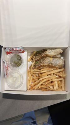 Shawarma meal