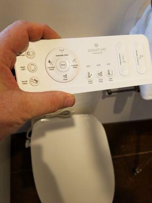 Ultimate toilet controls