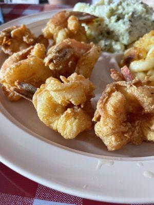 fried shrimp dinner