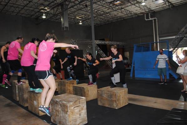 Box Jumps!