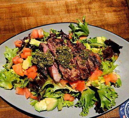 The Steak Salad with vegies