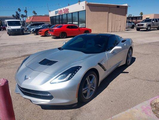 2016 Corvette I purchased from Josh at Tucson Auto Sales.