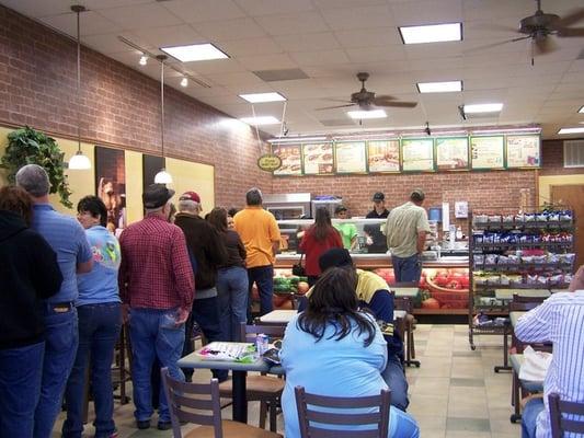 Join the crowd at Subway!