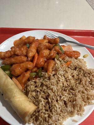 Sweet and sour chicken