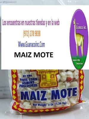 MAIZ MOTE