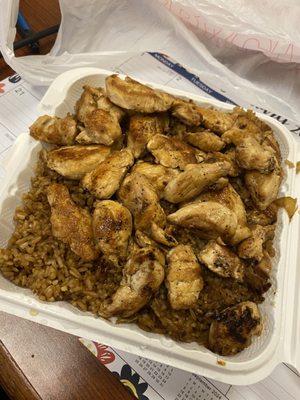 Hibachi chicken