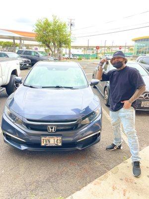 Congrats Isaac on your 2019 Honda Civic! Thank you for your business!  Welcome to the TCA Ohana!