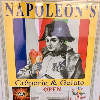 Napoleon's Crêperie & Gelato, Downtown Salem.