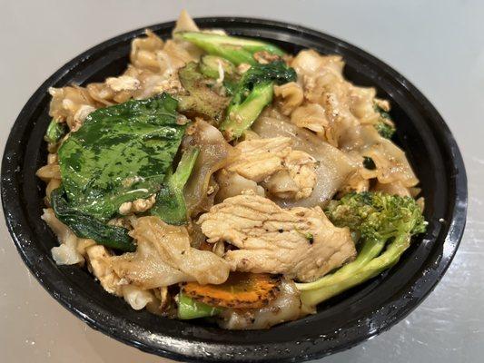 Chicken pad see ew takeout.  Excellent.