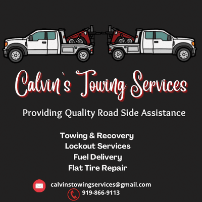 Calvin’s Towing Services