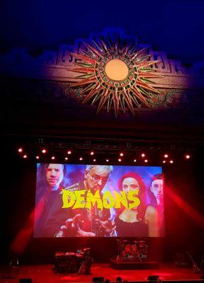 Claudio Simonetti's- Goblin plays alongside to a screening of "Demons." It was an incredibly unique experience!