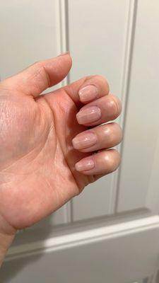 Gelx jelly natural look by Ivy