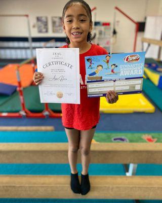 Gymnast‍ of the month!