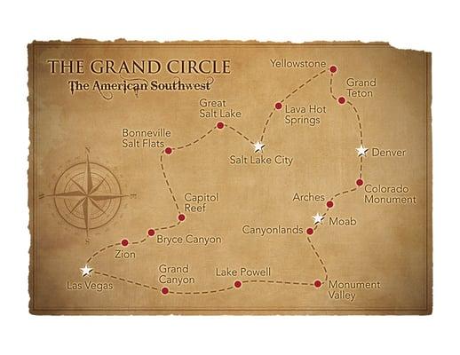 Where we like to take our guest, The Grand Circle