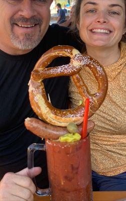 The biggest show-stopping Bloody Mary you'll ever find in Central Washington!