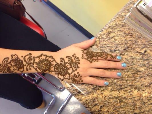 Loved my henna tattoo