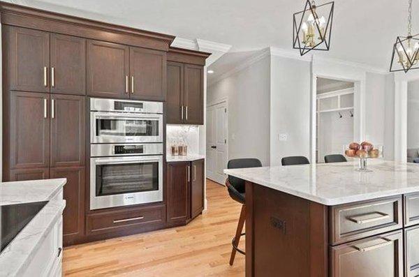 Cherry Wood Oven Cabinet