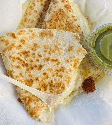 Best cheese quesadilla...