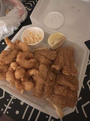 Catfish and Shrimp