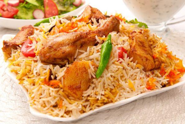 Chicken biryani