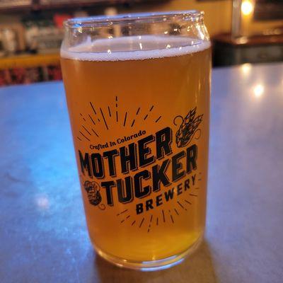 The Honey Cream Ale from Mother Tucker Brewery!