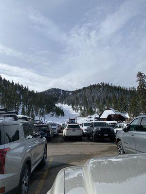 Boulder Parking lot