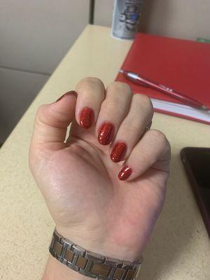 Manicure  gel nails