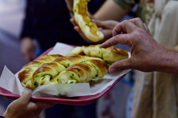 Vegetable buns in Chinatown, San Francisco