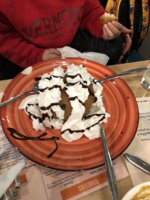 Fried ice cream