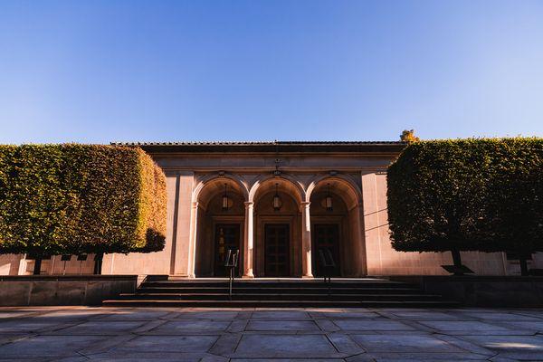 The exterior of the Frick Art Museum