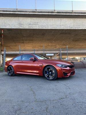 Ceramic Pro Silver for this bmw m4 with a 5 year warranty, ready to hit the road.