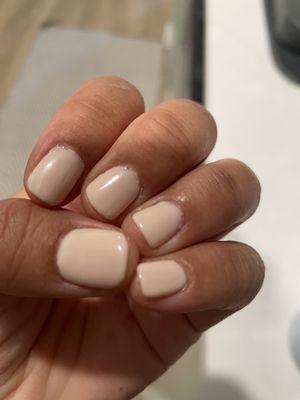 Gel manicure