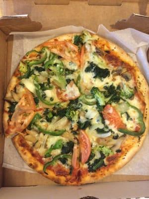 Personal veggie pizza