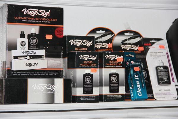 Keep your Vinyl in top notch condition with our comprehensive line of care products!