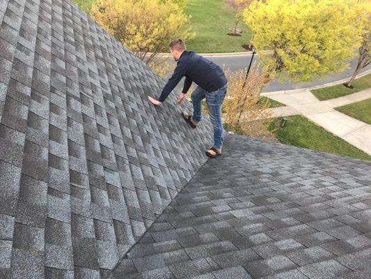 Roof Inspection for Hail Damage