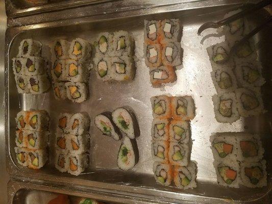 sushi rolls