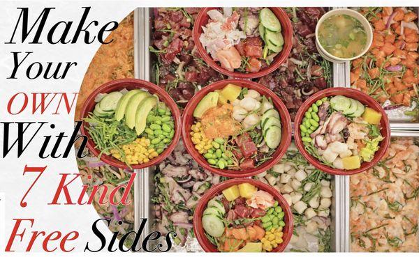 Make your Own Poke Bowls