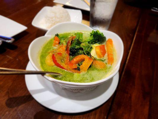 Green Curry with Tofu