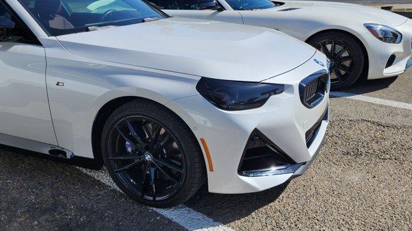 Window Tinting on a BMW M240i